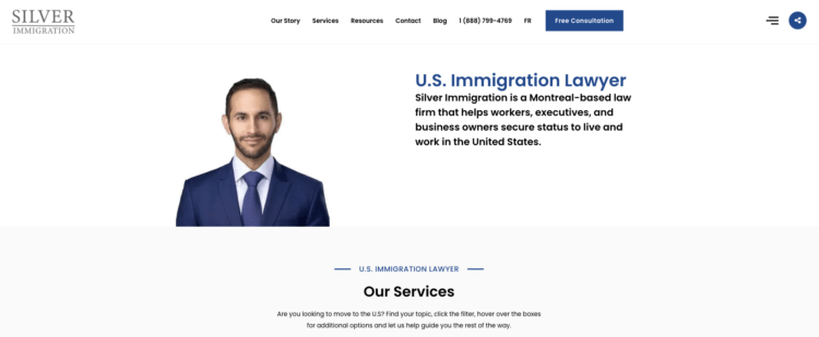 Law firm branding and website design